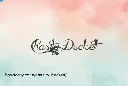 Chasity Duckett