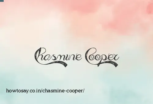 Chasmine Cooper
