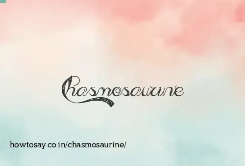 Chasmosaurine