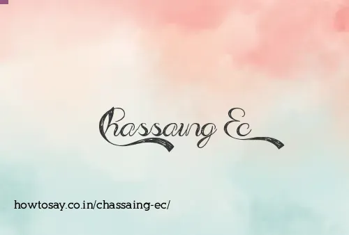 Chassaing Ec