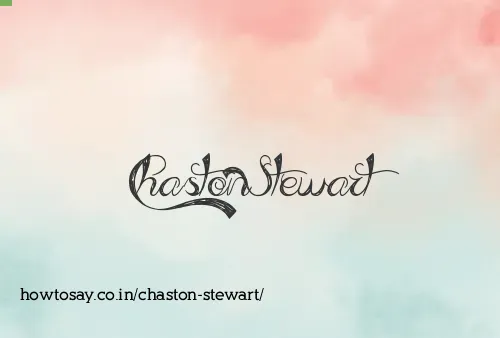 Chaston Stewart