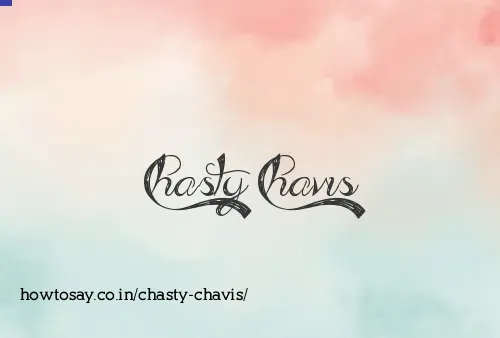 Chasty Chavis