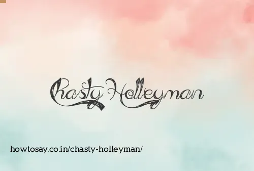 Chasty Holleyman