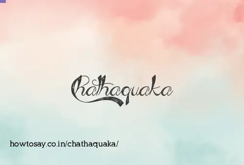 Chathaquaka