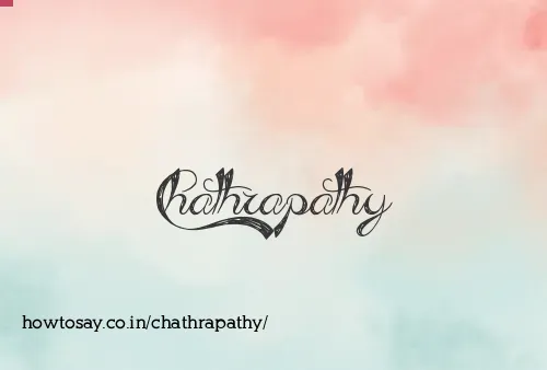 Chathrapathy