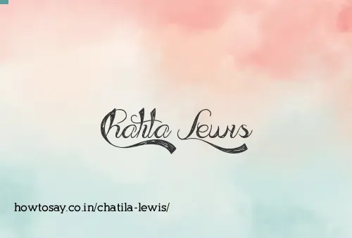 Chatila Lewis