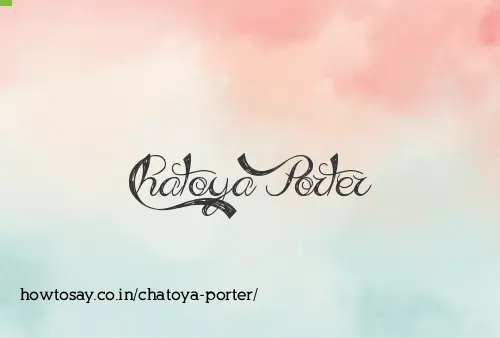 Chatoya Porter