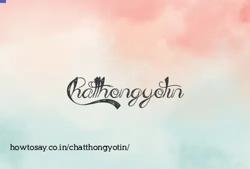 Chatthongyotin