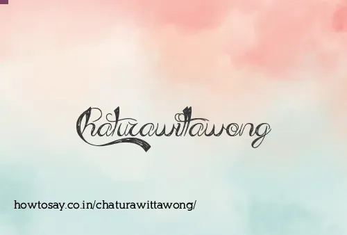 Chaturawittawong