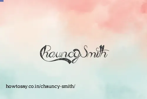 Chauncy Smith