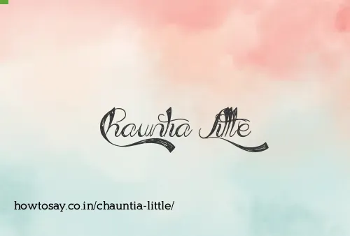 Chauntia Little