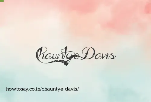 Chauntye Davis