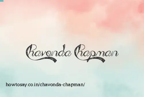 Chavonda Chapman