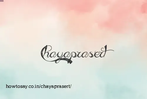 Chayaprasert