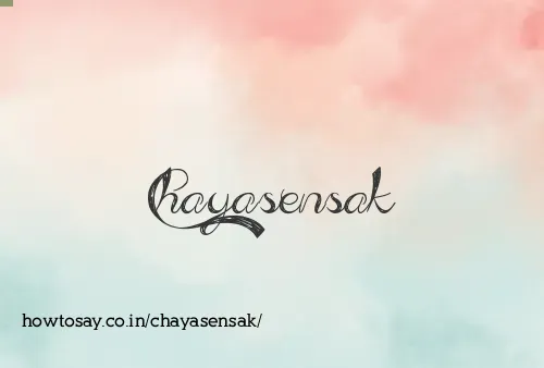 Chayasensak