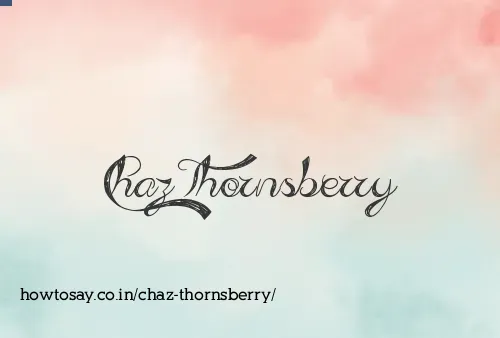 Chaz Thornsberry