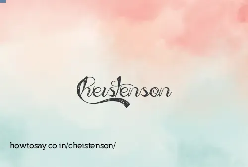 Cheistenson