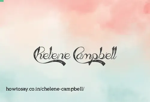 Chelene Campbell