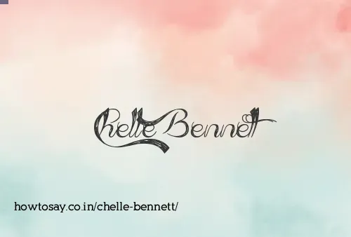 Chelle Bennett