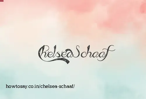 Chelsea Schaaf