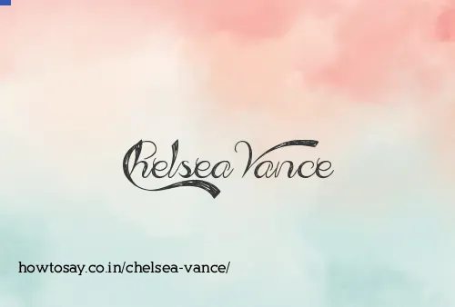 Chelsea Vance