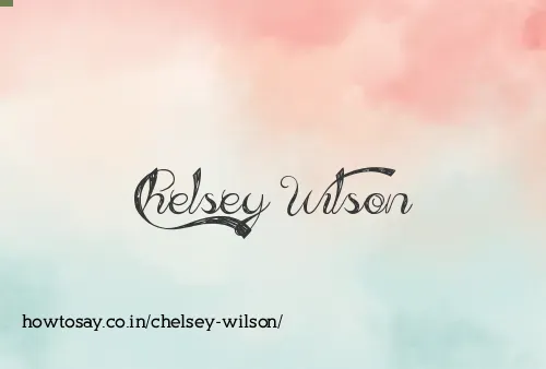 Chelsey Wilson