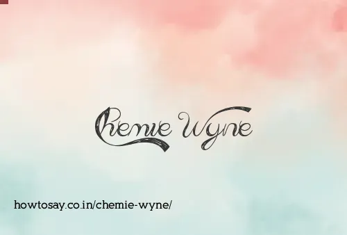 Chemie Wyne