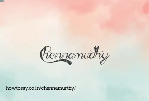 Chennamurthy