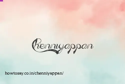 Chenniyappan