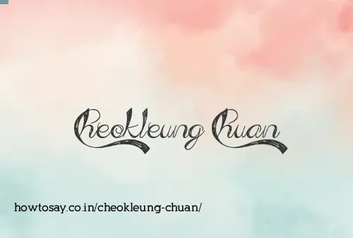 Cheokleung Chuan