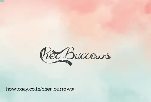 Cher Burrows