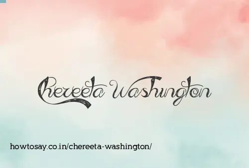 Chereeta Washington