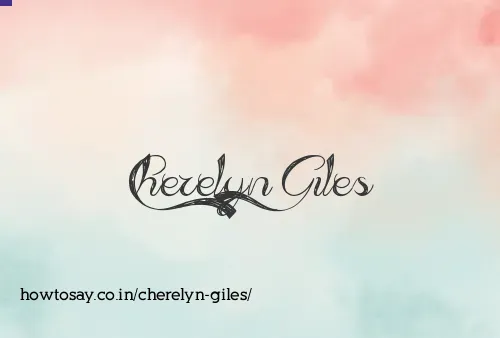 Cherelyn Giles