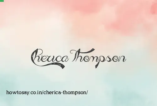 Cherica Thompson
