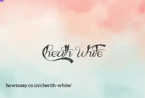 Cherith White
