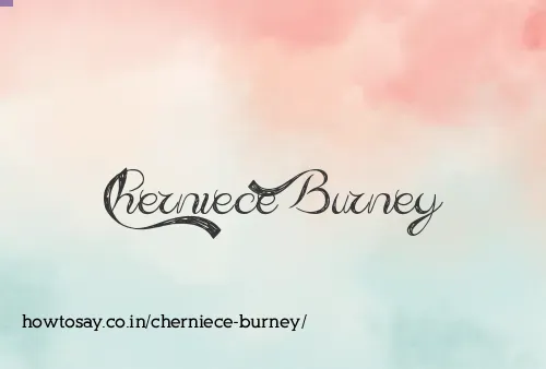 Cherniece Burney