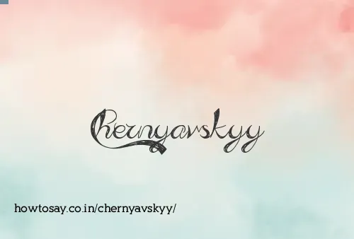 Chernyavskyy