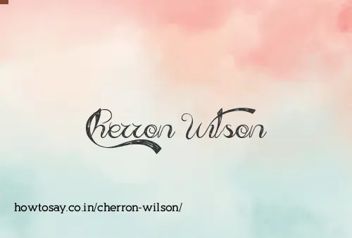 Cherron Wilson