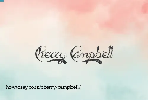 Cherry Campbell
