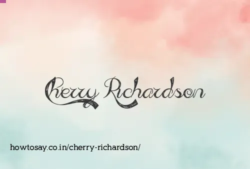 Cherry Richardson