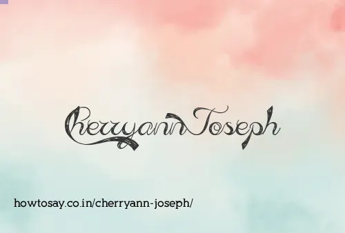 Cherryann Joseph