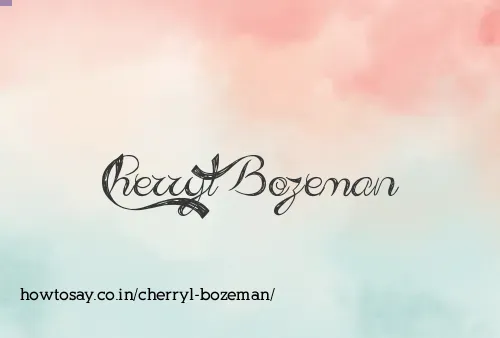 Cherryl Bozeman