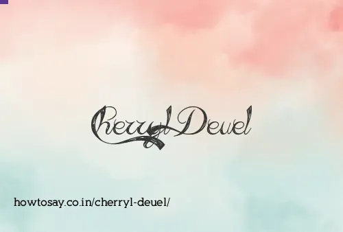 Cherryl Deuel