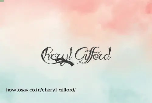 Cheryl Gifford