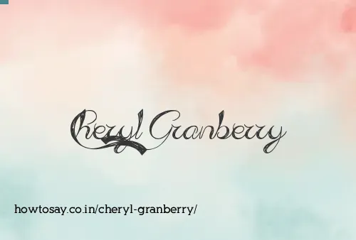 Cheryl Granberry