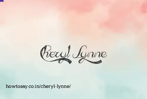 Cheryl Lynne