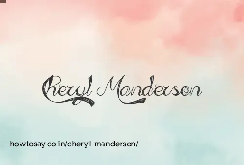 Cheryl Manderson