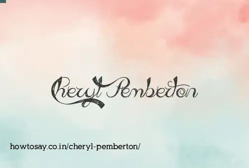 Cheryl Pemberton