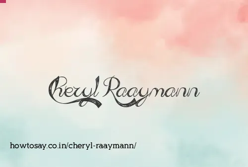 Cheryl Raaymann