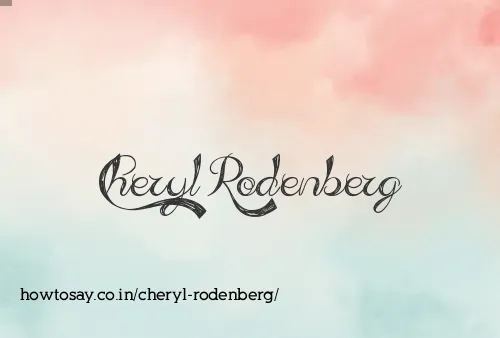 Cheryl Rodenberg